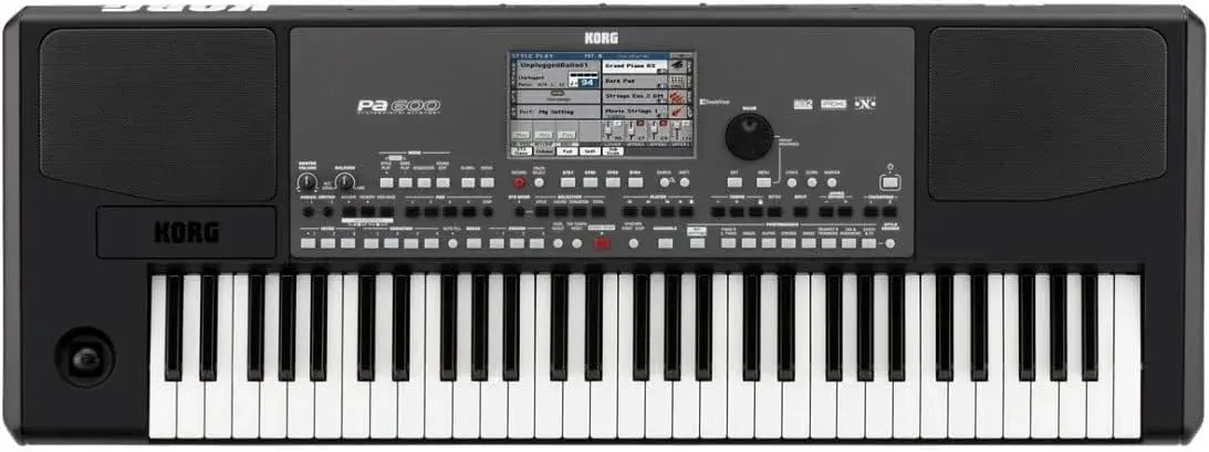 Korg PA600 61-Key Professional Arranger with Color Touchview Display